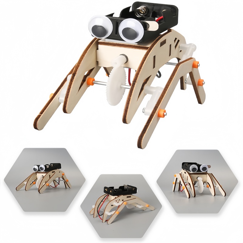 Science Max - Diy Handmade Walking Spider Robot Bionic