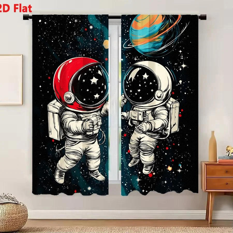 Science Nursery - Galaxy Astronaut Couple Stars Space Science