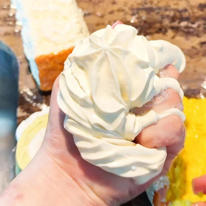 Cream Roll Slow Rebound Squish - Crystal Growing Kit review and price