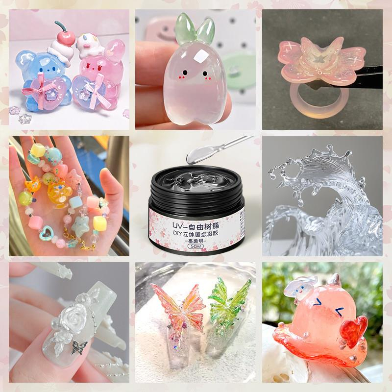 50/100ML Liberty Resin Clay Fu - Crystal Growing Kit review and price
