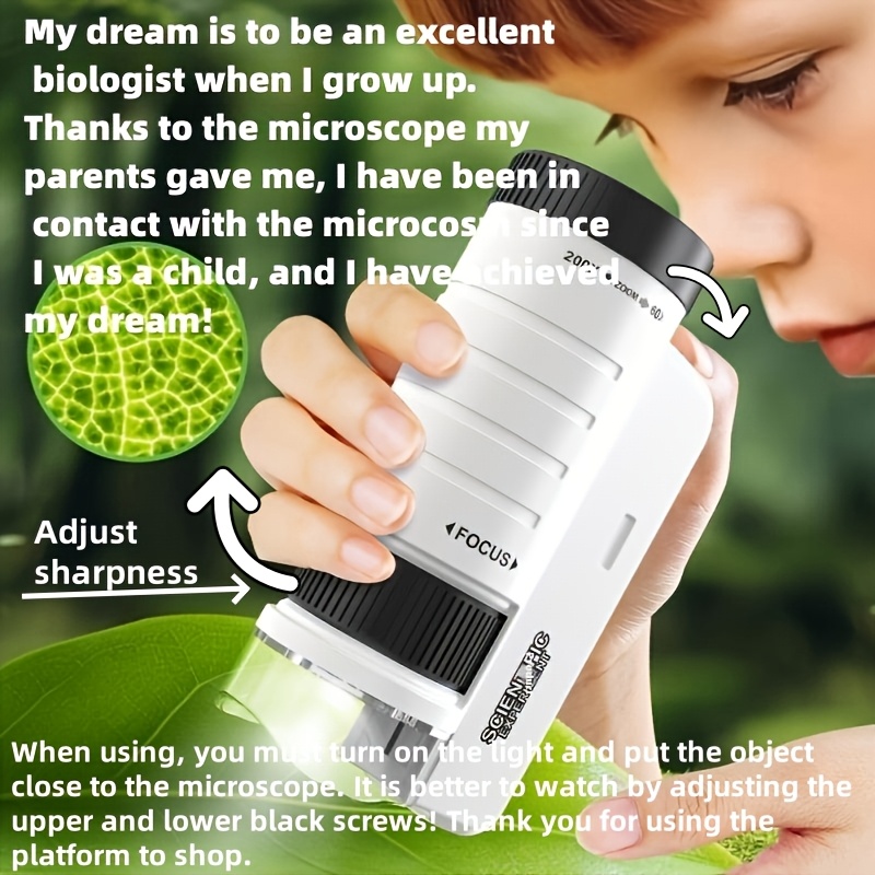 Handheld Microscope Kit Lab  H - Science Max review and price