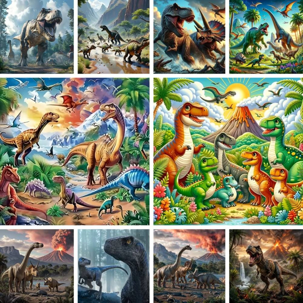 Diamond Painting Kit Ancient D - Volcano Kit Eruption review and price