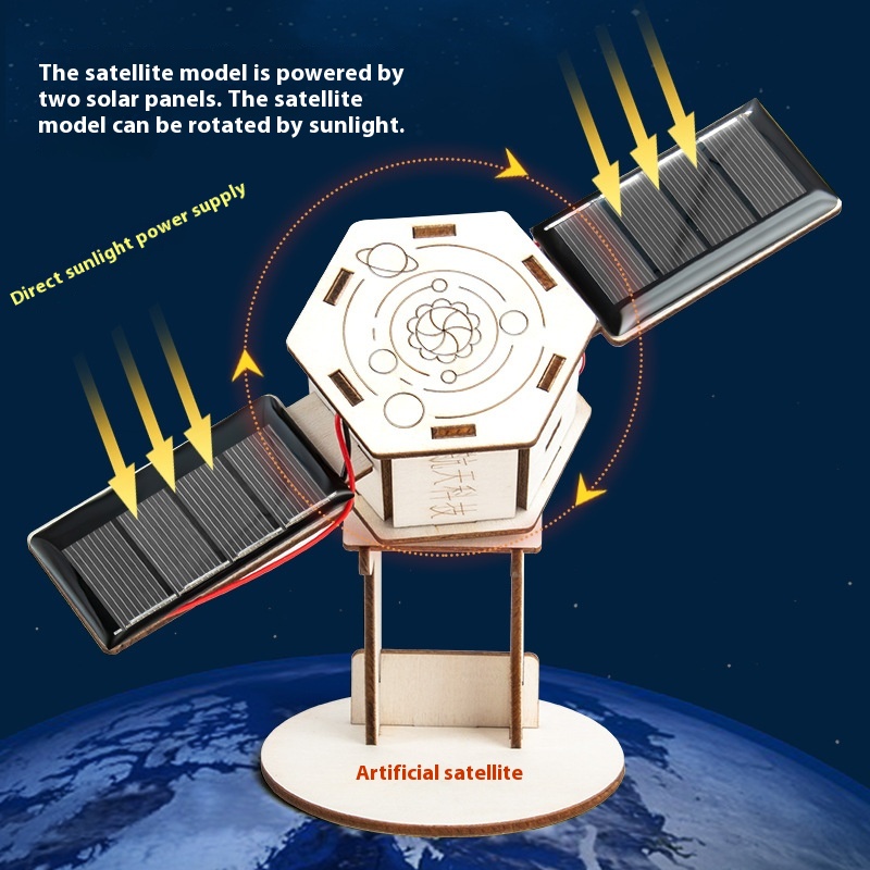 DIY Solar Satellite Artificial - Science Toys Diy review and price