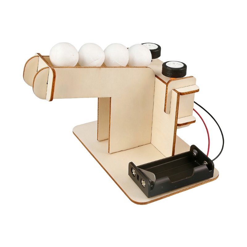 Wooden Automatic Ball Launchin - Science Project review and price