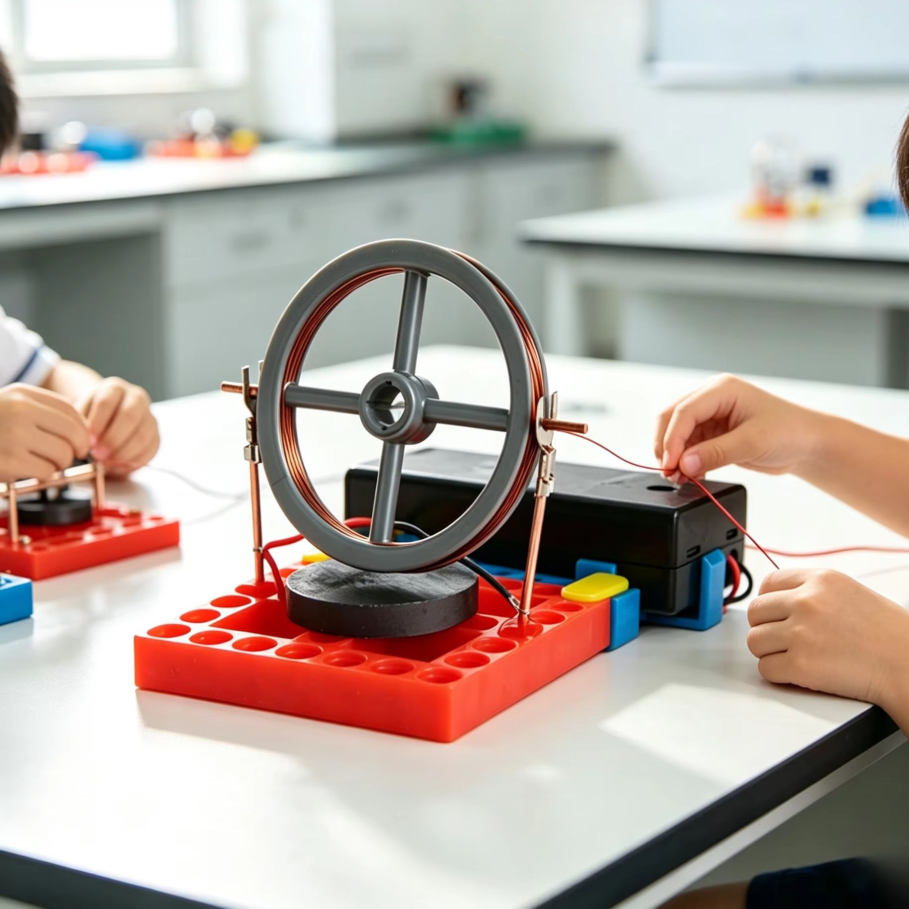 DIY Electromagnetic Motor Expe - Science Hobby Kit review and price