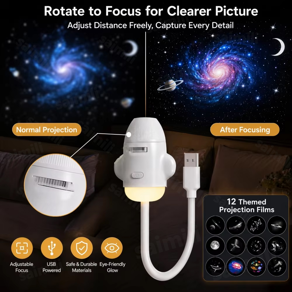 USB Flexible Hose Starry Sky G - Planetarium Projector Home review and price