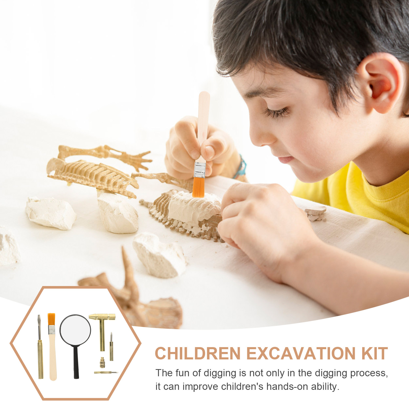 1Set Kid Excavation Tool Set S - Science Toy review and price